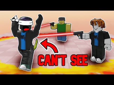 Roblox Blind Shot Is IMPOSSIBLE (I BROKE My Setup)