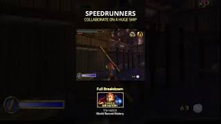 speedrunners collaborate on a huge skip #speedrun #gaming #lotr #hobbit #glitch