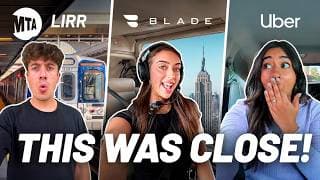 Can You Beat a Helicopter Out of JFK?