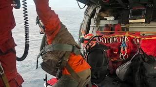 Pilot rescued after jet commonly used to train US military pilots crashes in Pacific Ocean