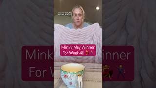 Minky May Winner of week 4! Congrats to @prideanddrama! You have 48 hours!🥳💃 @MinkyCouture #minky