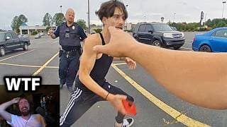 He instantly got a 5-star wanted level in real life..