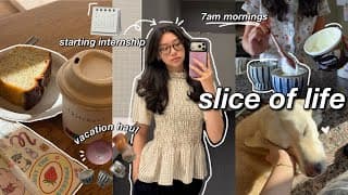 extrovert diary 🍓 7am days in my life, starting a new internship, bruno mars concert & clothing haul
