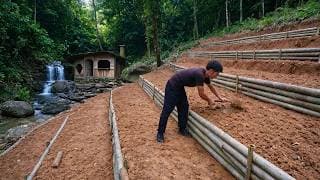 24-Year-Old Turns Wild Jungle Into a Self-Sufficient Farm in 10 Months
