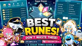 CookieRun: Crumble Sugar Runes Guide – BEST Stats & Don’t Waste These!
