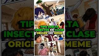 El hombre que soltó INSECTOS en una clase | ORIGEN DEL MEME