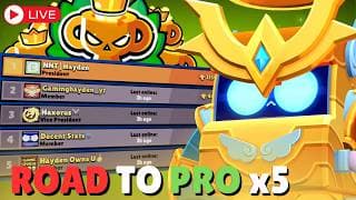 LIVE : Pushing 5 Accounts to Pro (DAY 9)