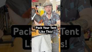 How to Pack your Tent for Backpacking UPDATED! #tentpacking #outdoors #howto #camping #Tips