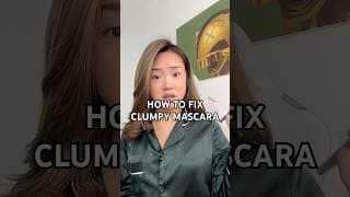 HOW TO FIX CLUMPY MASCARA for dummies! #makeup #mascara #lashes #makeuptutorial