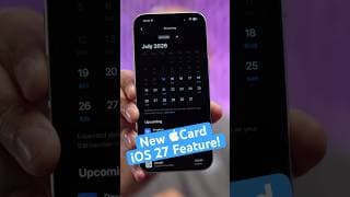 Card Gets a GREAT iOS 27 Feature #ios27