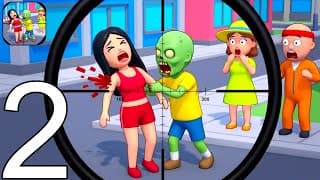 Infector Sniper 3D - Gameplay Walkthrough Part 2 Tutorial NEW Mobile Game (Android,ios)