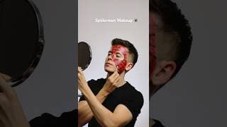 Spiderman Makeup #Tutorial ❤️🕷️💙  #makeuptutorial