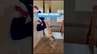 🕷️The Spider-Man challenge was harder than I thought!😂 I think @5feetof_fury crushed this one!