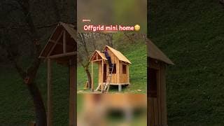A skillful man built incredible off-grid  #construction #building #offgridliving #woodworking