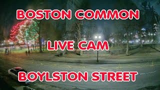 Boston, MA Live Cam - Boston Common at Boylston St.
