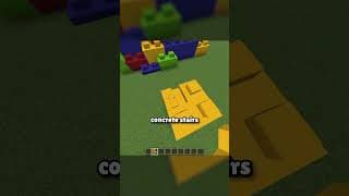 Lego Castle with Concrete Stairs #minecraft