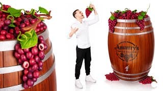 This Wine Barrel is 100% Chocolate!