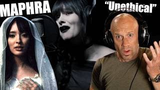 MAPHRA throws a massive curveball... First time reaction & Analysis Faouzia - Unethical - cover