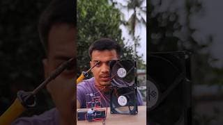 Temperature Control Exhaust fan 🪭                                     #diy #diyprojects #electronic