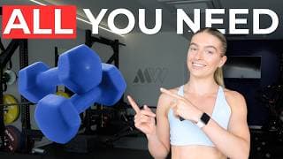 60 Minute Full Body Dumbbell Workout (Follow Along)