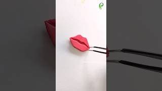 DIY Stamp art for beginners 😱 #shorts