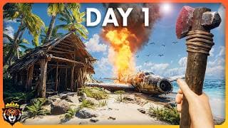 SOLO Survival in a NEW Deadly Island Survival Game - No Food, No Water, No Shelter...