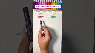 HOW TO BLAND OIL PASTELS?