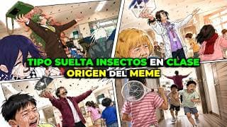 El hombre que soltó INSECTOS en una clase | ORIGEN DEL MEME