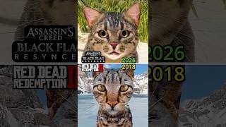 AC Black Flag Resynced VS RDR 2 - Cat Comparison
