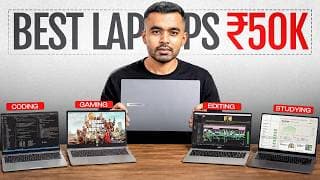 Best Laptop Under 50000 in 2026 🔥 TOP 5 Laptops for Students, Coding & Gaming under 40000 - 50000