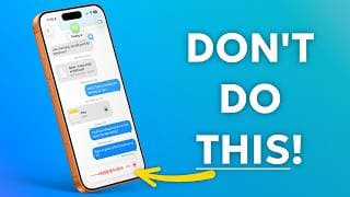 iPhone Owners - PLEASE Stop Doing This
