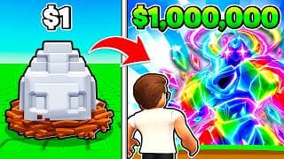 Going From NOOB to PRO in Roblox Steal An Egg!
