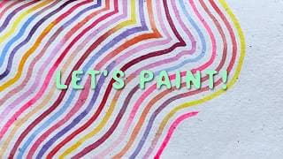 30 Minute Easy Kids Art Session | Paint With Lizi + Parmesan