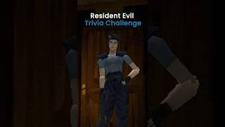 Resident Evil Trivia Challenge #residentevil #gaming #shorts
