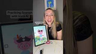 practicing Spanish with voca ai #vocaai #spanish #languagelearning