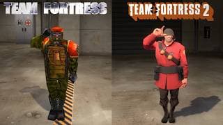 Team Fortress 2 - Quake Team Fortress TF2c Comparison