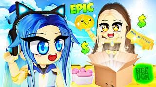 We Open MYSTERY SQUISHY BOXES in Roblox!