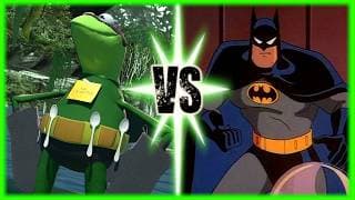 Kermit (The Ribbiter) Vs Batman (TAS) (Part 1)
