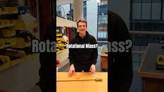 What is "rotational mass?" #experiment #stem #science #physics