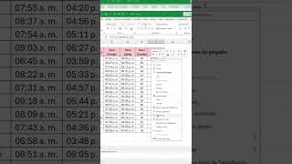 Tutorial para calcular horas de trabajo menos hora de almuerzo  #excel #yerrihz