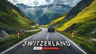 I Didn’t Expect This Route in Switzerland to Turn Into a Mountain Drive | 4K