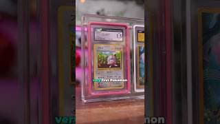 The First Pokemon Card EVER