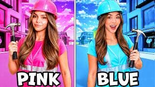 We SPLIT Brookhaven Into PINK Vs BLUE..