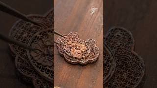 Ruyi Lock Filigree Inlay Art | Chinese Intangible Cultural Heritage Handmade Craft