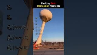 Ranking Best Demolition Moments  #asmr #snow #funny #odlysatisfying #ice #satisfying #fyp
