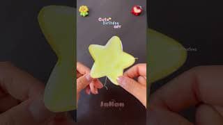 DIY cute birthday card 💝 #diy #craft #giftideas #shortvideo