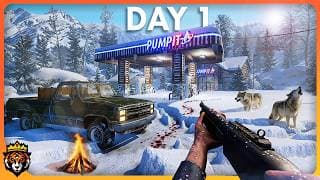 DAY 1 of Surviving at the Worlds Most Dangerous Gas Station...