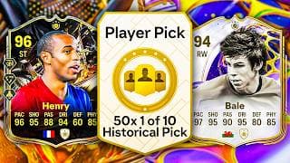 50x 1 OF 10 HISTORICAL PLAYER PICKS! 🥳 FC 26 Ultimate Team