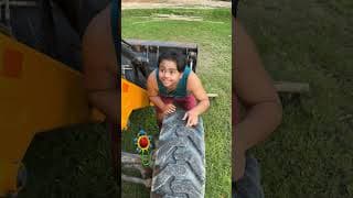 Tillu with JCB🚜🤣#shorts #comedy #funny #olidavines