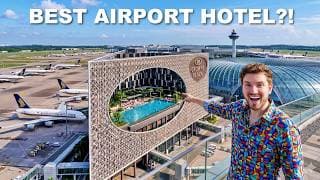 Is This Singapore Airport Hotel The World's Best?!